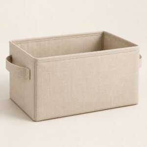 nestora home fabric storage bin
