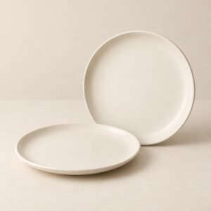 nestora home ivory dinner plates